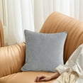thumbnail image 4 of XWSHYW Almohada Juego de Almohadas de Terciopelo Esmerilado para Sofá, Cojín para Sala de Estar, Jacquards de Color Sólido, Cojín Grueso para Cintura, Reposacabezas de Terciopelo para Cama, 4 of 6