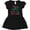 AB-Black, variant on Inktastic Nanny and Grandpa Love Me Girls Baby Dress