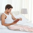 thumbnail image 5 of Naloa Pink Marble Pajama Pants Men, PJ Bottoms, Sleep & Lounge Pants-Medium, 5 of 6