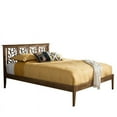 thumbnail image 4 of Baxton Studio Trina Contemporary Tree Branch Inspired Walnut Wood Platform Bed, Queen, 4 of 5