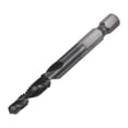 thumbnail image 1 of Unique Bargains M6 x 1 TiAlN Coated M35 Cobalt High Speed Steel Combination Drill Tap Bit, 1 of 6