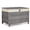 Grey, variant on Wicker Storage Basket with Lid,Rattan Shelf Basket with Removable Liner Bag,160L Storage Bin,Storage Trunk with Heightened Feet,Storage Container for Wardrobe,Home Organizer