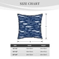 thumbnail image 4 of Xecao Ornamental Fish Print Soft Velvet Decorative Throw Pillow Covers, Square Cushion Cases for Bed, Sofa, Living Room, Car, and Indoor Outdoor Use-16"x16", 4 of 8
