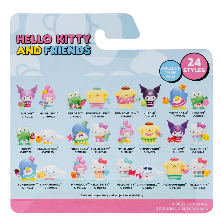 Hello Kitty and Friends Tropical Party 2 Figure Pack - 2 inch