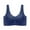 Blue, variant on qolati Sports Bras for Women Comfortable Wireless Push Up Beauty Back Everyday Bras Basic Seamless Stretch Soft Padded Full-Coverages T-Shirt Bra