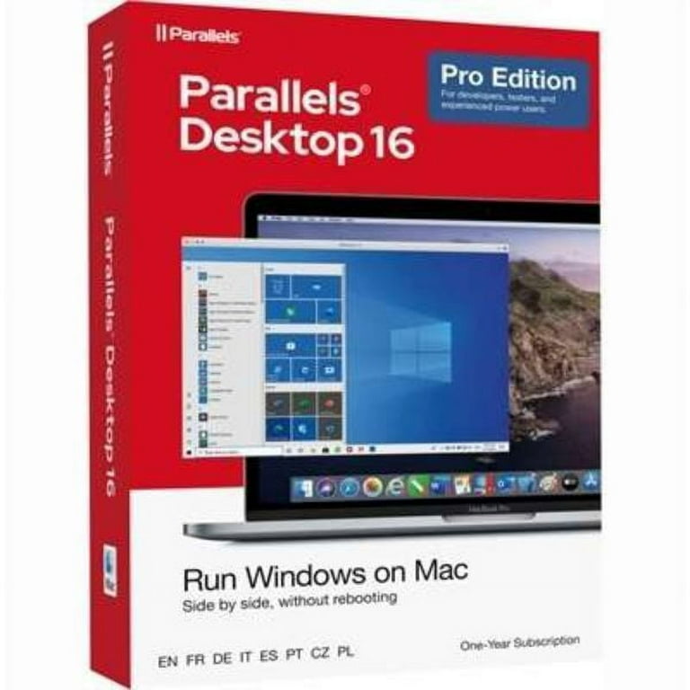  Parallels Desktop 19 for Mac Student Edition, Run Windows on  Mac Virtual Machine Software, Authorized by Microsoft