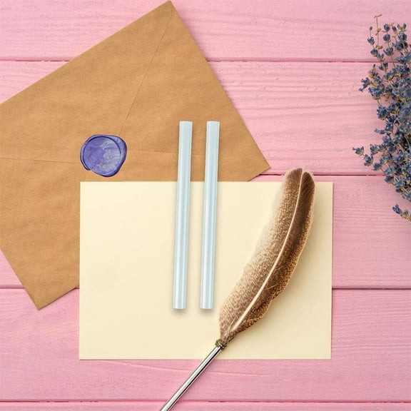 GOOHOCHY  50 Pcs Sealing Wax Sticks Fire Paint Hot Melt Glue
