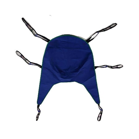Invacare Reliant Divided Leg Sling with Head Support for Patient Lifts, Polyester, Medium, 450 lb. Weight Capacity, R100