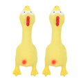 thumbnail image 1 of 2 piezas de juguete masticable para perros con forma de pollo, juguete chirriante para perros, juguete interactivo para morder cachorros, juguete para masticar, 1 of 6