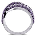 thumbnail image 5 of Everly Women's Amethyst Sterling Silver Ring, 5 of 8