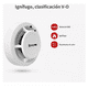 thumbnail image 2 of Set Detector De Humo Bloosom  Con Alta Cobertura Y Alarma Con Sonido 6pcs Blanco, 2 of 4