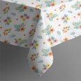 thumbnail image 5 of Pioneer Flower Floral Print Pattern Square Tablecloth, Waterproof Wipeable Spillproof Washable Table Cover for Home Kitchen Party and Daily Decor 60"x60", 5 of 6