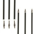 thumbnail image 4 of 30" Carbon Arrows Spine 500 OD 7.8mm Screw Tips Hunting Archery for Recurve&Compound Bow 6/12/18/24 pcs, 4 of 5