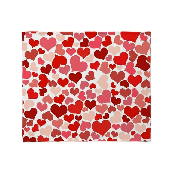 CafePress - Heart 041 Throw Blanket - Soft Fleece Throw Blanket, 50"x60" for All Ages