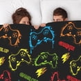thumbnail image 3 of Yibo Muscle Car Blanket for Boys Girls Classic Car Blanket Cozy Cars Blankets for Adults Teens Kids Soft Blanket Birthday Gifts Flannel Car Blanket for Couch Bed Sofa Travel Camping, 3 of 7