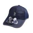 thumbnail image 2 of Gorra de béisbol Yuyangstore Mini visera deporte Camping Senderismo Azul oscuro, 2 of 7