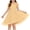 Yellow, variant on Ashirexll Girls Summer Dress Children Short Sleeve Polka Dots Print Mesh Overlay Princess Gauze Skirt for Teens Kids