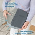 thumbnail image 5 of ECR4Kids The Surf Portable Activity Lap Desk with Cushion, Flexible Seating, Light Grey, 10-Piece, 5 of 9