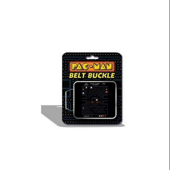 Pac Man Gameboard Belt Buckle