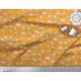 thumbnail image 3 of Soimoi Poly Georgette Fabric Cloud,Star & Cute Elephant Kids Print Sewing Fabric Yard 42 Inch Wide, 3 of 3