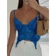 thumbnail image 4 of Camisetas sin mangas góticas con vendaje para mujer, top corto vintage de encaje con retazos para mujer, ropa de calle sin espalda, trajes de fiesta de verano 2022, 4 of 6