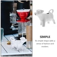 thumbnail image 3 of Qnmwood Ceramic Cow Cream Pitcher with Handle - 40ML, 3 of 6