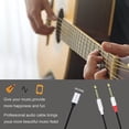 thumbnail image 4 of Cable de audio macho a doble de 6,35 mm Cable adaptador de 1/4 pulg. Divisor en Y (para lightning 3M), 4 of 9