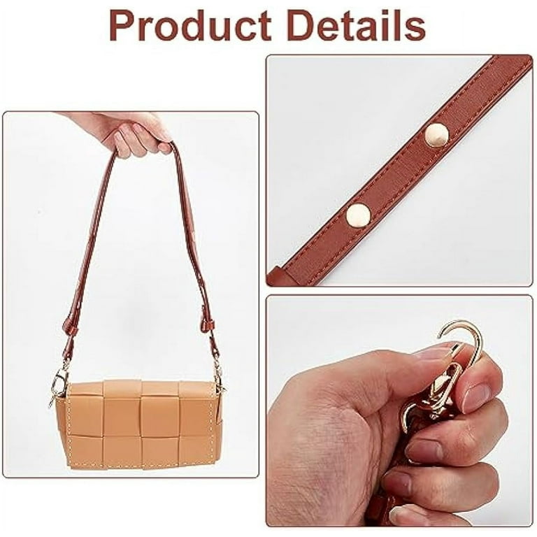 Leather Crossbody Strap - Replacement Purse Strap - Adjustable