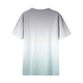 thumbnail image 5 of Fiudx Ofertas Flash Del Día Camiseta Estampada a La Moda para Mujer, Blusa de Manga Corta, Tops Informales con Cuello Redondo, 5 of 5