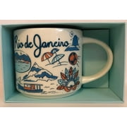 Starbucks Been There Series Collection Rio De Janeiro Brazil Ceramic Coffee Mug