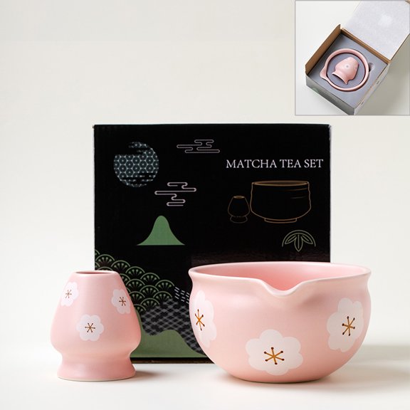 Japanese Matcha Bow with Whisk Holder for Matcha Powder/Matcha Tea/Japanese Matcha