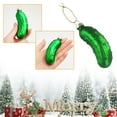 thumbnail image 4 of Pickled Cucumber Christmas Tree Decorations Pendant Xmas Tradition Decor  For Bedroom,Living Room,Outdoor-1pc, 4 of 7