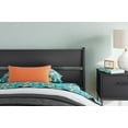 thumbnail image 2 of Signature Design by Ashley Socalle Twin Panel Headboard in Matte Black Finish, 2 of 5