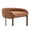 Brown Faux Leather - Antique Bronze Frame, variant on Zesthouse 26.6″ Modern Bar Stools Set of 2, Upholstered Faux Leather Counter Height Stools with Low Back and Thickened Antique Bronze Metal Frame, Kitchen Island Bar Chairs, Black