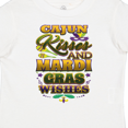 thumbnail image 4 of Inktastic Mardi Gras Wishes Cajun Kisses Boys or Girls Toddler T-Shirt, 4 of 5