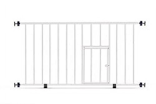 Carlson Mini Expandable Pet Gate with Pressure-Mount, White, 18"H - image 2 of 3
