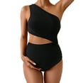 thumbnail image 1 of RXMEKW Maternity Swimsuit Off-Shoulder Backless Bikini with Drawstring for Women One-Piece Swimsuit for Pregnancy, 1 of 6