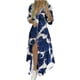 thumbnail image 1 of Vestido Largo Estampado de Manga Larga Con Cuello Alto Informal Para Mujer Odeerbi  ODB115998, 1 of 6