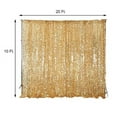 thumbnail image 2 of Balsa Circle Gold 20 feet x 10 feet Assorted Big Payette Sequin Backdrop Curtain Wedding Party Photo Prop, 2 of 8