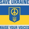 thumbnail image 3 of CafePress - Save Ukraine Raise Your Voices Long Sleeve T Shirt - Unisex Cotton Long Sleeve T-Shirt, 3 of 4