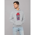 thumbnail image 2 of Classic Cup Design - Retro ICEE 'Coldest Drink In Town' Men's Hoodie, 2 of 4