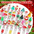 thumbnail image 4 of Bolígrafos navideños multicolores 4 en 1 Kosiz, 24 unidades, 4 of 7