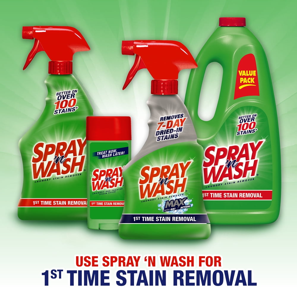 Spray 'n Wash Pre-Treat Laundry Stain Remover Spray, 22oz