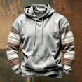 thumbnail image 3 of Western Hoodies for Men Long Sleeve Relaxed Fit Casual Hooded Sweatshirt with Pockets Vintage Cowboy Country Pullover Hoodie, 3 of 5