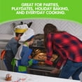 thumbnail image 6 of Curious Chef 11-Piece Pink and Green Chef's Kit for Kids, Includes Real Cooking and Baking Tools, Dishwasher Safe and Made with BPA-Free Plastic, 6 of 6