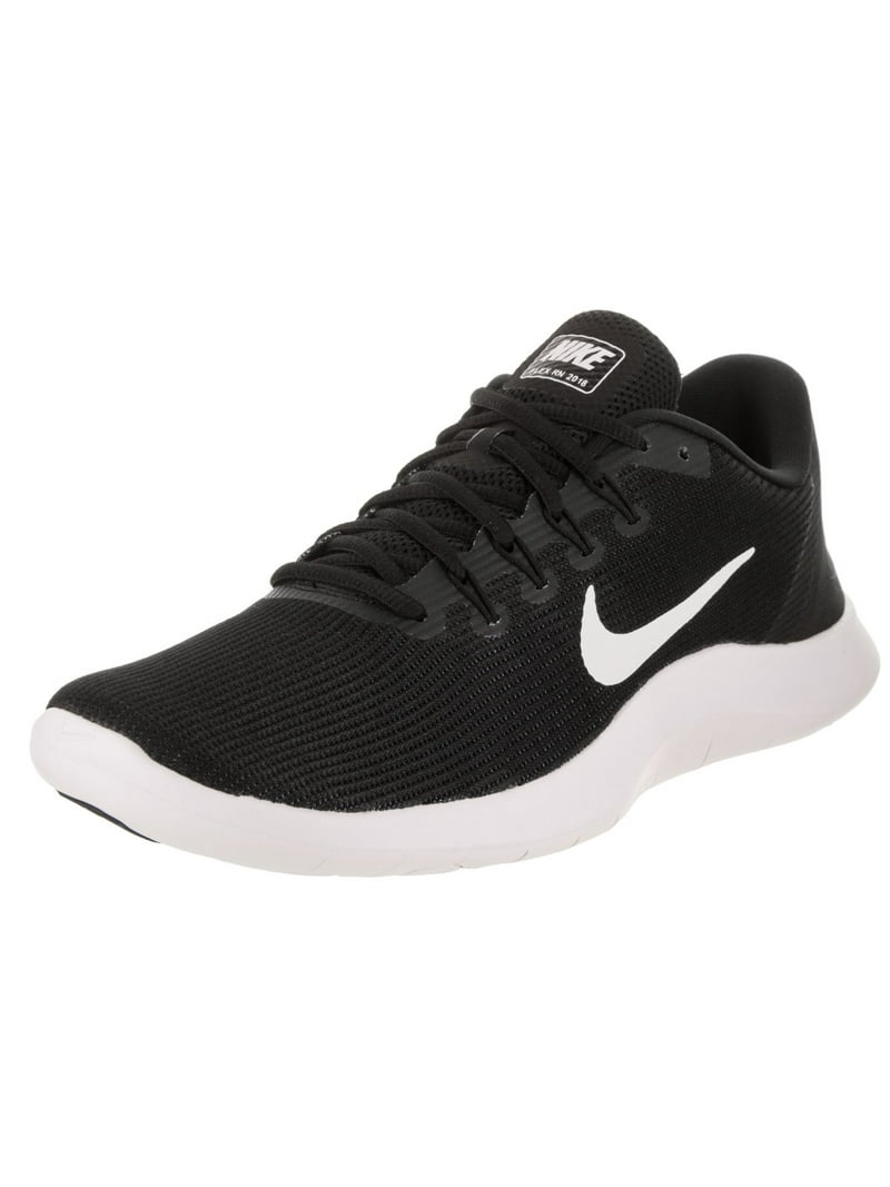 Nike AA7397-018: Men's Flex 2018 Black/White Black Sneakers (10 D(M) US Men) - Walmart.com