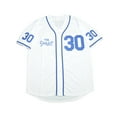thumbnail image 3 of Men's #30 Benny The Jet Rodriguez The Sandlot Movie Baseball Jersey Christmas Summer Stitched Blue Size S, 3 of 5