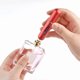 thumbnail image 5 of Atomizador de perfume portátil recargable de 5 ml, 4 unidades, para viaje, rosa, azul, negro y plateado., 5 of 14