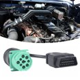 thumbnail image 2 of 9 Pin to 16 Pin Truck Diagnostic Cable OBD2 Cable Diagnostic Scanner Adapter Cable, 2 of 7