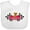 AA-White, variant on Inktastic Race Car Racing Bear Animal Boys or Girls Baby Bib